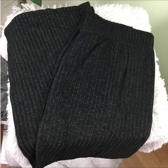 SO 3X black hacci knit flare high rise wide legs pant Color is called bl… - Picture 1 of 16